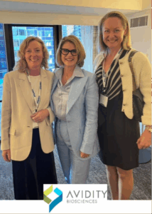 En bild på Astrid Samuelsson, Ellinor Hult och Sarah Boyce.